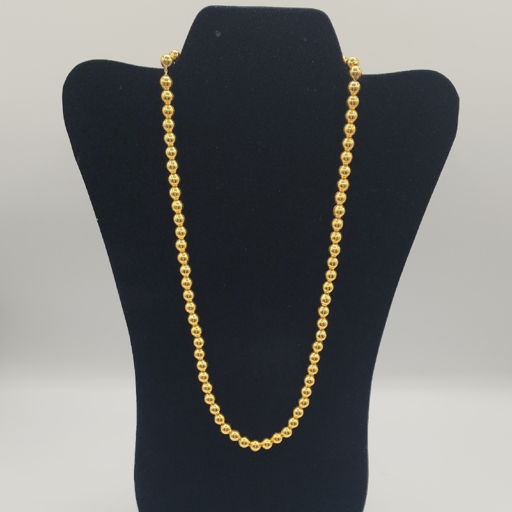 Napier Gold Beaded 20" Necklace - Picture 3 of 11